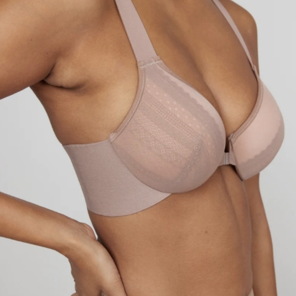 SPANX Bra-llelujah Illusion Lace Full Coverage Bra Women's Size 32C - Picture 5 of 16